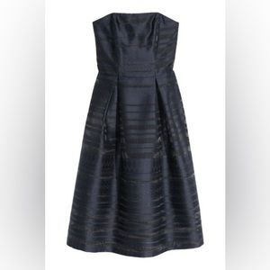 Strapless dress H&M - Navy/Dark Blue